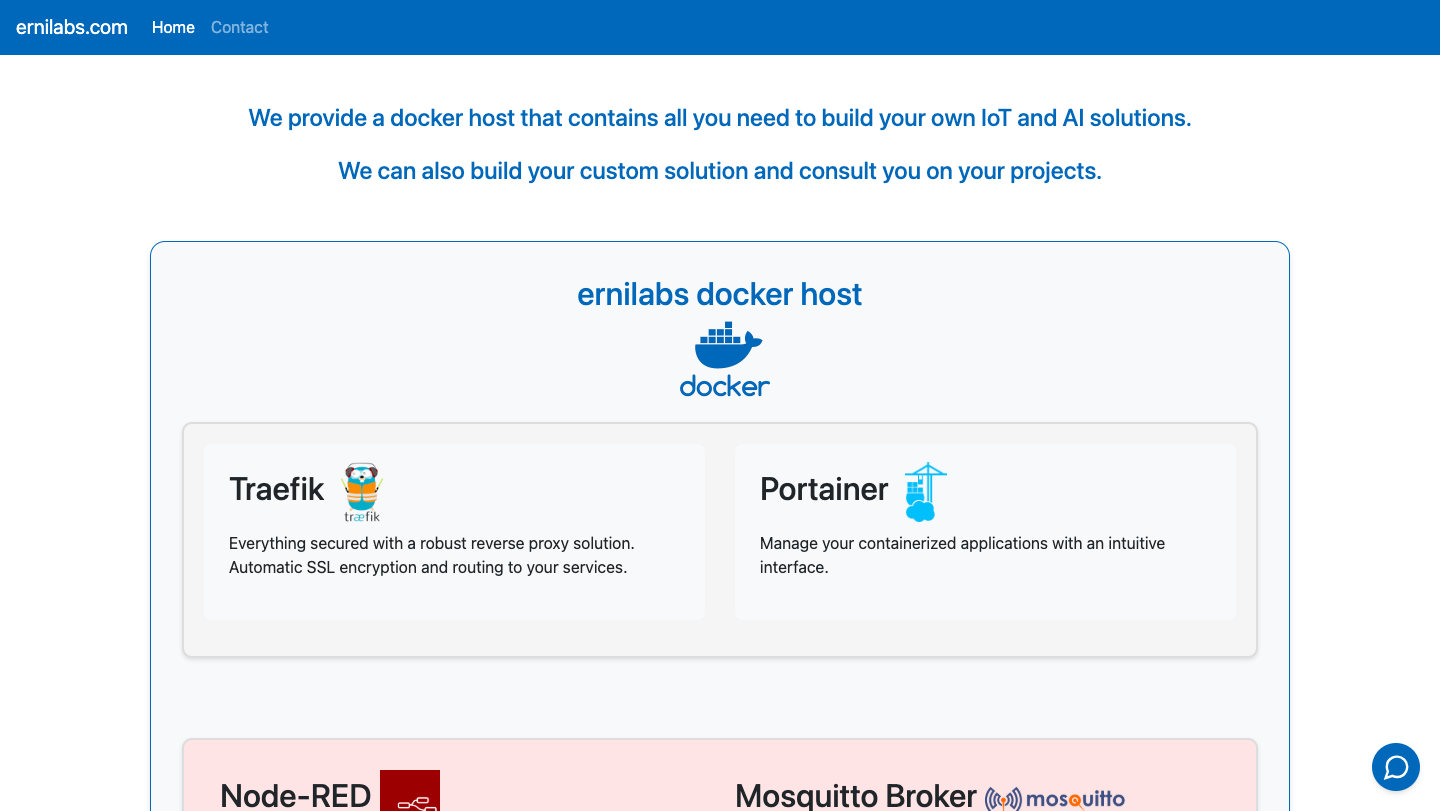 Preview of www.ernilabs.com